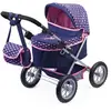 Bayer transport de poupée à la Trendy 67 cm bleu foncé