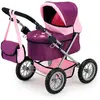 Bayer transport de poupée à la Trendy violet / rose 67 cm