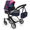 Bayer Design Reig Poussette pour poupées Combi Neo Pro Blue marine 63 cm TU