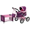 Bayer Design - 13057b - Poussette Landau pour Poupée - Trendy avec Lit...