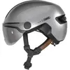 Abus Hud-Y Ace - Casque vélo urbain Gleam Silver M (54 - 58 cm)