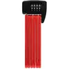 Antivol pliable Abus Bordo Combo Lite 6055C/85 Ã  code 85cm rouge (sup