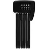 Antivol pliable abus bordo lite mini combo 6055c 60 noir   support sh