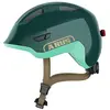Abus Smiley 3.0 ACE LED - Casque vélo enfant Vert Royal S (51 - 55 cm)