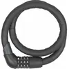Abus 1360 tresor câble antivol à combinaison noir 110cm