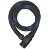 Abus ivera steel-o-flex antivol noir 22 mm x 85 cm