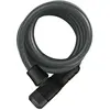 Pas de marque ABUS Booster 6512K/SCMU Antivol Vélo à clé + support universel Noir 180 cm