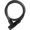 Antivol pour vélo Abus 6615K Microflex 120CM Noir