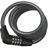 ABUS Câble Antivol Spiralé Abus 5510c/180/10 Scmu Noir
