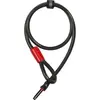 Abus pro tectic 4960 cable chaine antivol de cadre noir 100 cm