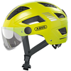 Casque abus hyban 2 0 ace velvet jaune avec visiere transparente