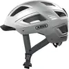 ABUS Casque de vélo HYBAN 2.0, argent (Signal Silver), XL (58-63 cm)