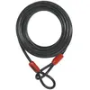 Abus Cobra, câble en acier , couleur: Noir , taille: 10 mm / 1000 cm