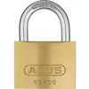 ABUS Cadenas laiton massif série 55 Abus - Anse 25 mm - Longueur 50 mm