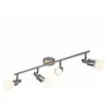 Wofi - Spot led plafonnier salon / chambre à coucher spots bar lampes ...