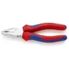 Pince universelle - KNIPEX - 03 05 160 - Poignées bimatière - Rouge