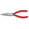 Pince demi-ronde KNIPEX - PVC 160mm - pour travaux de précision - acier vanadium - rouge