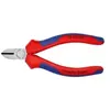 Knipex Pince Coupante De Côté 125mm - Tête àtroite - Bi-matière - Polie