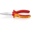 Knipex Pince à Becs Longs Plats 160mm - Bi-matière - Chromée - Isolée 1000v