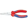 Knipex Pince à becs longs chromée, avec gaines bi-matière 190 mm 30 15 190