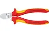 Knipex Pince Coupante De Côté Petit Biseau 160mm - Chromée - Isolée 1000v