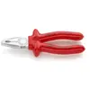 Knipex Pince 180mm Avec Tranchant - Surmoulée - Chromée - Isolée 1000v