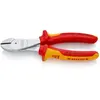 Knipex Pince Coupante Démultipliée 180mm- Bi-matière - Chromée - Isolée 1000v