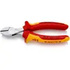 Knipex Pince Coupante X-cut® 160mm - Bi-matière - Chromée Isolée 1000v