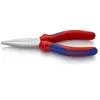 Knipex Pince à becs longs chromée, avec gaines bi-matière 140 mm 30 15 140
