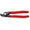 Knipex Coupe-câbles brunie, gainées en plastique 165 mm 95 11 165
