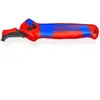Knipex 16 50 145 SB Couteau à dénuder adapté pour câbles ronds 7 mm (max)