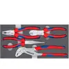 Jeu de pinces - KNIPEX - 00 20 01 V17 - Métal - Rouge - Jeu de pinces