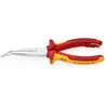 Pinces à becs demi-ronds avec tranchant, (pinces bec de cigogne) Knipex