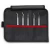 Jeu de 5 pinces brucelles de précision CMS - KNIPEX - 92 00 03 TU