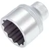 HAZET Douille 1/2" - 36 mm 12 kt.