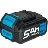 Batterie de remplacement HAZET 9212-05 noir/bleu - Batterie - Secteur