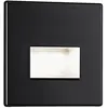 Paulmann 93094 Wand ebl Edge Applique à led encastrable led noir (mat)