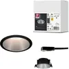 Paulmann 93397 Cole - Spot Encastrable Rond - Intensité Variable - Noi