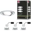 Spot encastrable LED LED Paulmann 93451 blanc chaud 19.5 W aluminium set de 3
