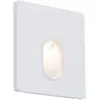Paulmann Luminaire encastré mural carré - 1,7W - 2700K - Blanc