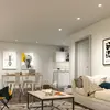 92466 Luminaire à led encastrable jeu de 3 led 14.7 w blanc - Paulmann