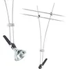 Paulmann 9711229 spot câble, halogène, max.1x50W, Comet 12V, GU5,3, chrome
