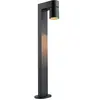 Paulmann Borne lumineuse LED Kimu 1, anthracite, 2.200 K