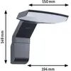 Paulmann Zenera applique LED anthracite 922