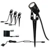Paulmann Plug & Shine Spot LED sur pique, set de 3 pièces