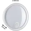 Paulmann Platomo Applique d'extérieur LED Capteur blanc