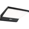 Paulmann Applique murale LED solaire Ronas, capteur, profondeur 25