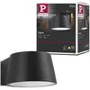 Applique murale - PAULMANN - Capea - LED 5 W - IP65 - Aluminium noir - 3000K