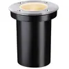 Paulmann Luminaire encastré dans le sol LED 94732, Ø 11 cm, acier inoxydable
