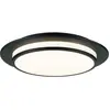 Paulmann Plafonnier LED 3-Step-Dim Egron 2700K 750lm 230V 16W gradable Noir mat
